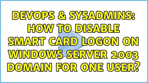 disable smart card logon registry|Windows Hello for business.